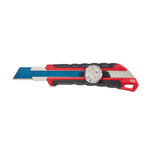 18mm Snap Off Knife with Metal Lock and Precision Cut Blade, Milwaukee 48-22-1961
