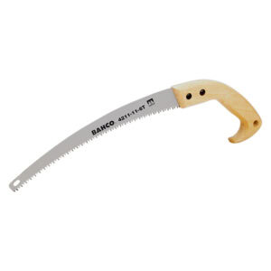 Fileable Toothed Pruning Saws with Wooden Handle, Bahco 4212-14-6T