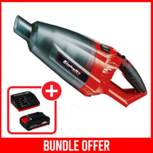 Einhell Cordless vacuum cleaner TE-VC 18 Li-Solo + Battery 18V 2,0Ah + Charger