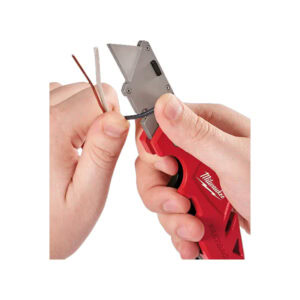 Alternative view of Fastback Flip Utility Knife with Blade Storage, Milwaukee 48-22-1903