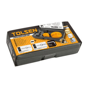 Alternative view of 11Pcs Hole Saw Set, Tolsen 75865