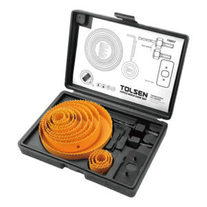 16Pcs Hole Saw Set, Tolsen 75867