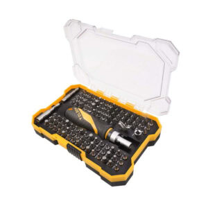 105Pcs Set With Ratchet Handle Screwdriver, Tolsen 20188