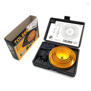 8Pcs Hole Set Saw, Tolsen 75866