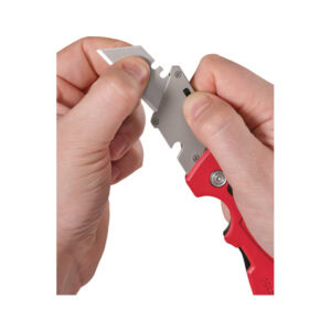 Fastback Flip Utility Knife with Blade Storage, Milwaukee 48-22-1903 - Image 3