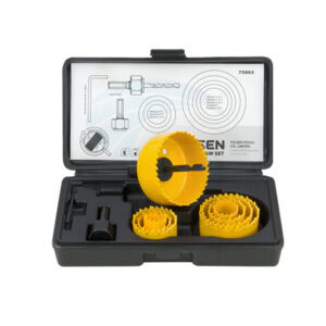 11Pcs Hole Saw Set, Tolsen 75865