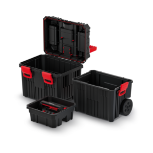 Alternative view of Heavy Mobile Tool Trolley with Durable ABS Latches, Kistenberg KHVW