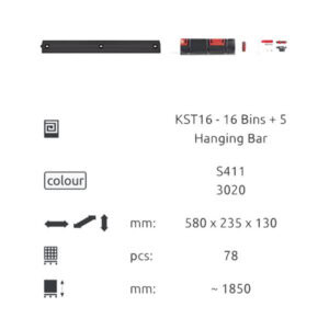 Set trucks Storage Bin Set, Kistenberg KST16 - Image 3
