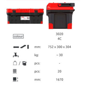 Titan Plus Toolbox 75, Kistenberg KTIPA7530 - Image 5
