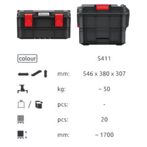X Block Log Toolbox, Kistenberg 30KXB604030F - Image 5