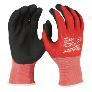 Cut Level 1 Dipped Gloves, Milwaukee