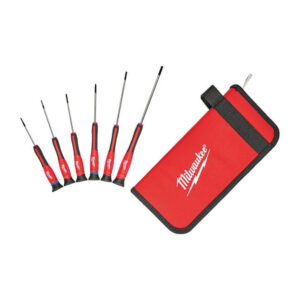 Alternative view of 6Pc Universal Precision Screwdriver Set, Milwaukee 4932471869