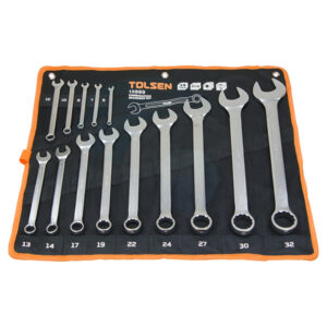 14Pcs Combination Spanner Set, Tolsen 15889