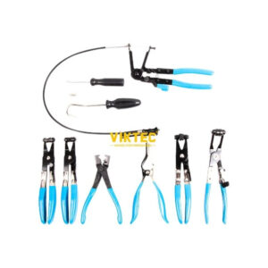 Alternative view of 9PC Hose Clamp Clip Remover Pliers Tool Set, Viktec VT01068