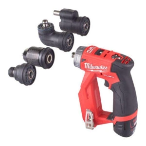 Drill/Driver With Interchangeable Heads FUEL, Milwaukee M12 FDDXKIT-203X