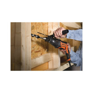 2-Speed Percussion Drill, AEG SB2E 850 RZ - Image 3