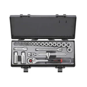 24Pc 3/8" Socket Set, Force 3251-5