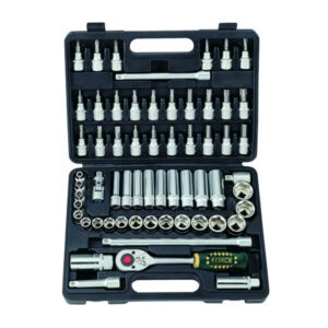 61Pc 3/8" Socket Set, Force 3611
