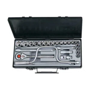 26Pc 1/2" Socket Set, Force 4262