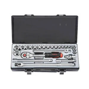 24Pc 1/2" Socket Set, Force 4243-5