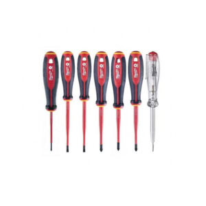 7Pc Tri-Lobe VDE Slim Screwdriver PZ Set, Milwaukee 4932478738