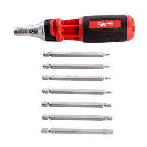 10 in 1 Ratchet Multi-Bit Hex Screwdriver, Milwaukee 48229306