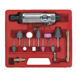 16 Pc Air Die Grinder Kit