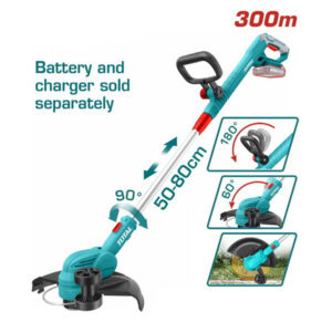 Lithium-Ion Grass Trimmer, Total TGTLI20328