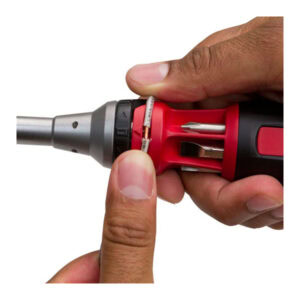 Universal 10-In-1 Ratchet Multi-Bit Screwdriver, Milwaukee 48222311 - Image 3