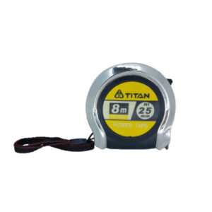 Silver Chrome Measuring Tape, Titan