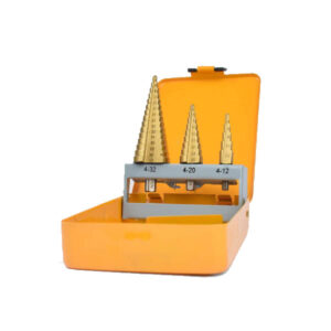 Titanium Coated Step Drill Bits, Tolsen 75878