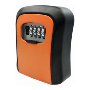 Orange Password Key Lock Box