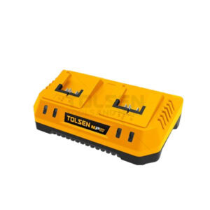 Dual Port Rapid Battery Charger, Tolsen 87487