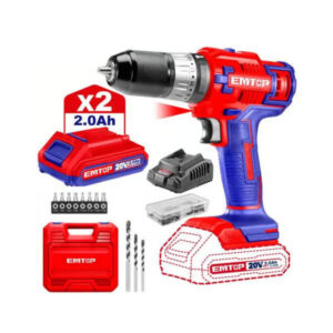Cordless Drill, Emtop ECDL6200118