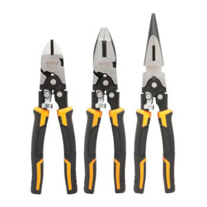 Compound Action 3-Piece Pliers Set, Dewalt DWHT0-70485