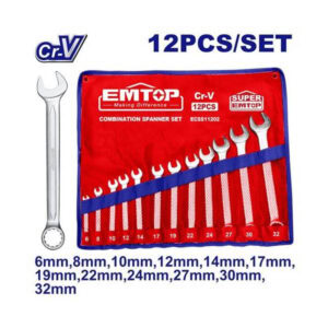 Combination Spanner Set, Emtop ECSS11202