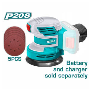 Li-ion Random Orbit Sander 20V, Total TROSLI2001