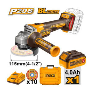 Lithium-ion Angle Grinder, INGCO CAGLI211541