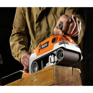 Alternative view of Belt Sander, AEG HBS 1000 E