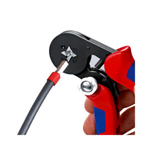 Alternative view of Self-Adjusting Crimping Pliers For Wire Ferrules, Knipex 97 53 04