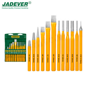12 pcs Cold Chisel and punch Set, JADEVER JDCC8312