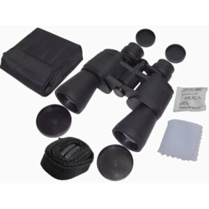 "Comet 20x50 binoculars offer powerful magnification with a 50mm objective lens for clear, bright views. Ideal for stargazing, birdwatching, and outdoor adventures. Durable, lightweight design with a non-slip grip. Multi-coated optics enhance image clarity. Adjustable focus and eye relief ensure comfort. Perfect for beginners and professionals seeking high-performance optics."
