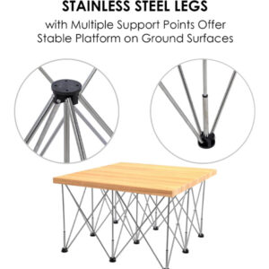 Foldable Working Table Topway 346630 with adjustable height, sturdy metal frame, and spacious work surface, ideal for home or office use."