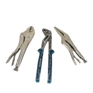 picture for three pliers 2 high leverage and 1 water pump plier