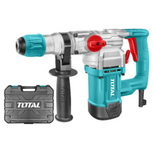 "Total TH110266 Rotary Hammer tool, featuring a durable design, powerful motor, and ergonomic handle for efficient drilling and demolition."