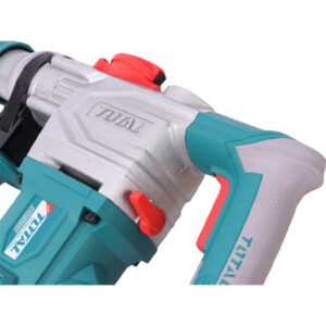 "Total TH110266 Rotary Hammer tool, featuring a durable design, powerful motor, and ergonomic handle for efficient drilling and demolition."