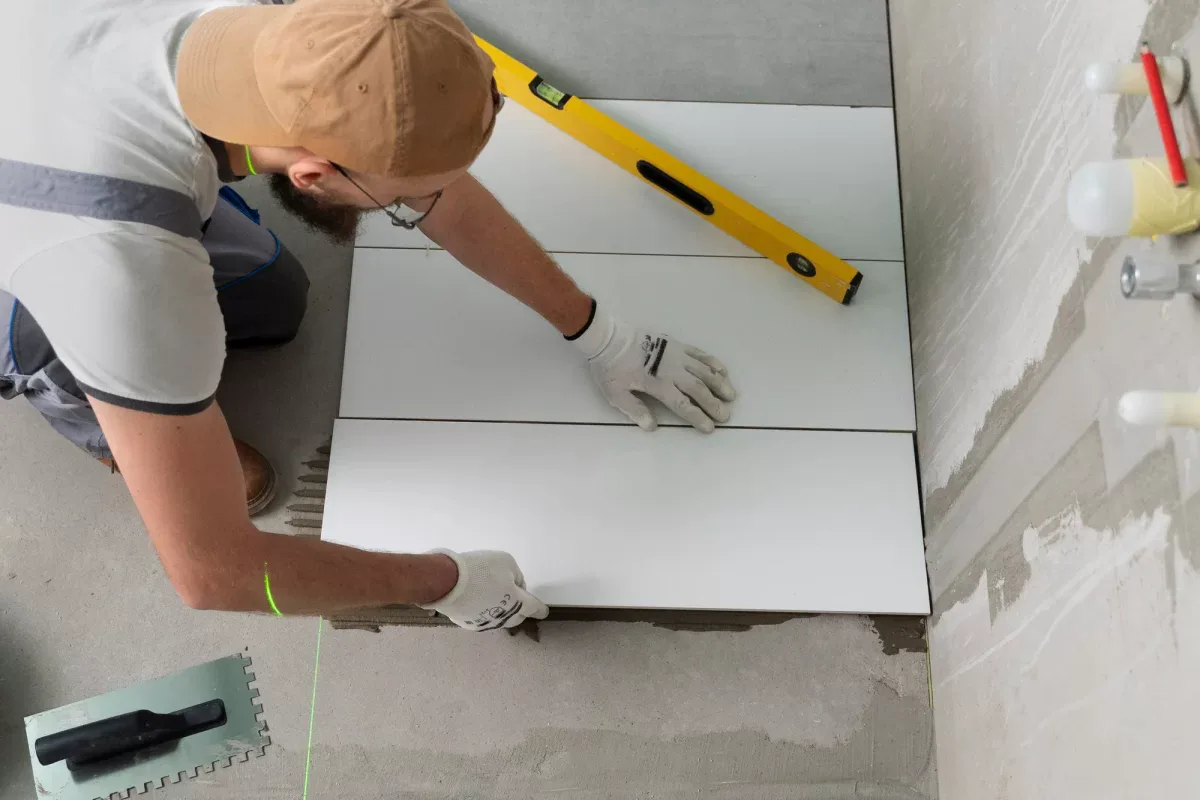Tiler-working
