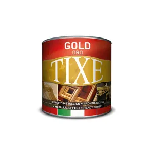 Solvent-based gold paint for indoor use, providing a luxurious metallic finish for walls, furniture, and decorative elements. Durable, easy to apply, and perfect for creating elegant accents with long-lasting beauty.