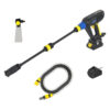 picture for the pressure washer with its accessories