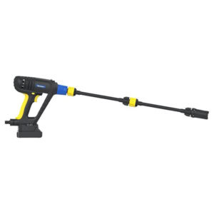 side picture for the portable pressure washer